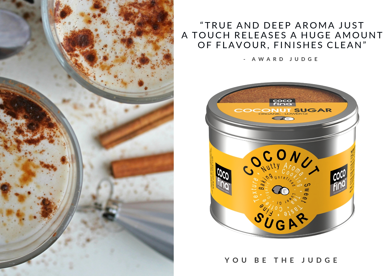 Organic Coconut Sugar Tin - Tasting Notes